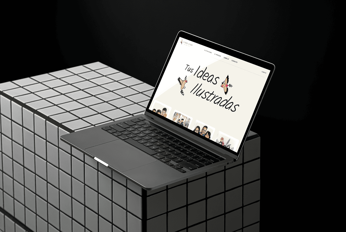 Captura de la web de La Mirada Ilustrada